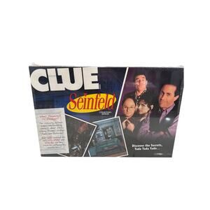 Clue Seinfeld Collector's Edition Board Game Sealed NOS 2009 Hasbro Ages 9+